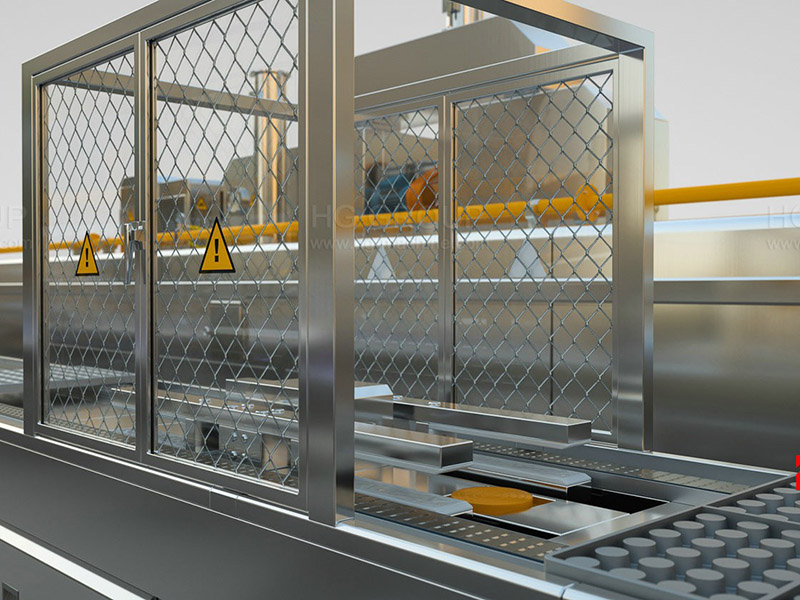 Линия по производству пирожных с начинкой / кексов в стаканчиках